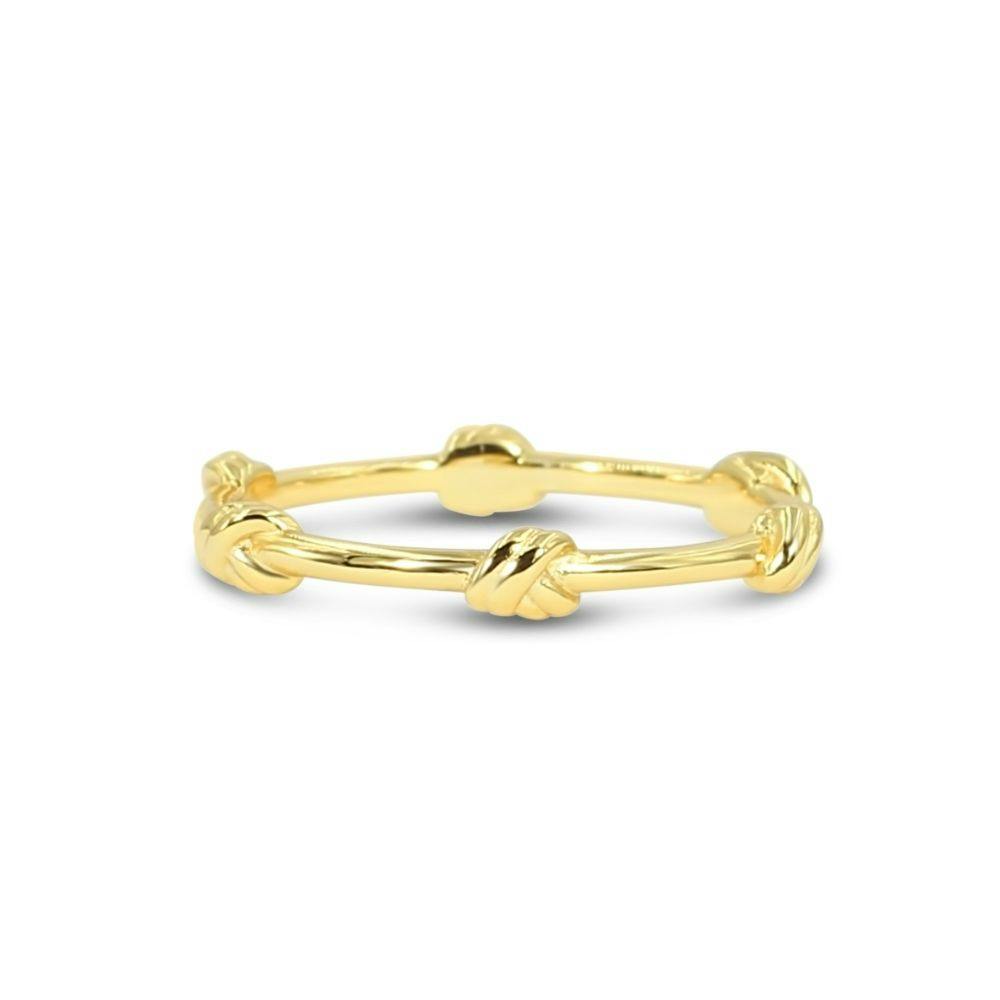 Gold ring by Jackie Mack Designs