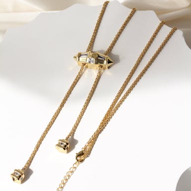 Venus Long Necklace by Jackie Mack Designs